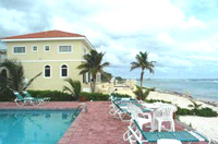 One of the two beachfront pools at the Inn & Condos.