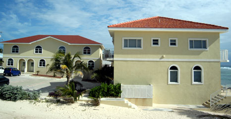 The ocean view condo building (left) and the beachfront condo building (foreground), as seen from the original Inn building  (TNI Photo)